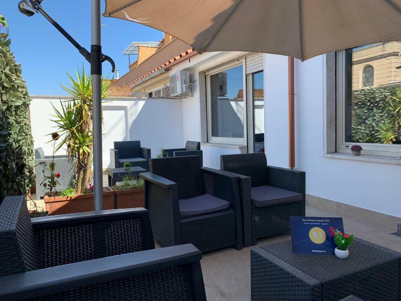 Rome Apartment With Terrace Autonomous Exterior photo